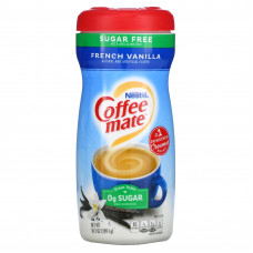 Coffee Mate, Кофейные сливки в порошке, без сахара, французская ваниль, 289,1 г (10,2 унции)