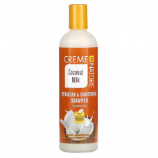 Creme Of Nature, Coconut Milk, шампунь для распутывания и кондиционирования, для нормальных волос, 354 мл (12 жидк. Унций)