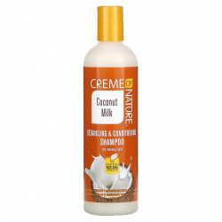 Creme Of Nature, Coconut Milk, шампунь для распутывания и кондиционирования, для нормальных волос, 354 мл (12 жидк. Унций)