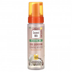 Creme Of Nature, Coconut Milk, пенящийся мусс для устранения локонов, для натуральных волос, 207 мл (7 жидк. Унций)
