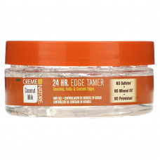 Creme Of Nature, Кокосовое молоко, 24 часа. Edge Tamer, гель для волос, для натуральных волос, 63,7 г (2,25 унции)