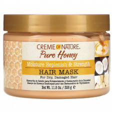 Creme Of Nature, Pure Honey, увлажняющая и укрепляющая маска для волос, 326 г (11,5 унции)