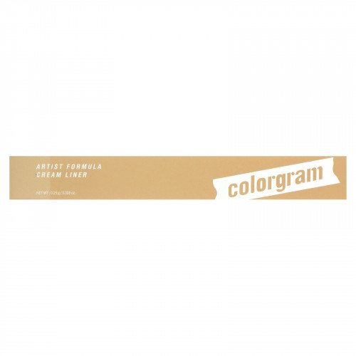 Colorgram, Artist Formula Cream Liner, 04 Gold Harmony, 0,25 г (0,008 унции)