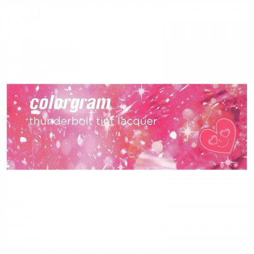 Colorgram, Thunderbolt Tint Lacquer, 02 Heart Tok: Классический ярко-красный, 4,5 г (0,15 унции)