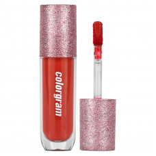 Colorgram, Thunderbolt Tint Lacquer, 04 Daily Tok, тонизирующий коралловый, 4,5 г (0,15 унции)