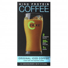 Chike Nutrition, Холодный кофе с высоким содержанием протеина, оригинальный, 12 пакетиков, 31 г (1,08 унции)
