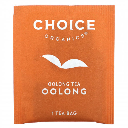 Choice Organic Teas, Oolong Tea, улун, 16 чайных пакетиков, 32 г (1,12 унции)
