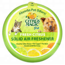 Citrus Magic, Pet, твердый освежитель воздуха, свежий цитрус, 566 г (20 унций)