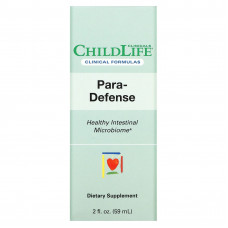 ChildLife Clinicals, Para-Defense, для здоровья микробиома кишечника, 59 мл (2 жидк. унции)