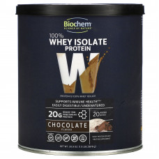 Biochem, 100% цельный изолят из изолята сывороточного протеина, со вкусом шоколада, 878 г (1,9 фунта)