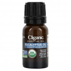 Cliganic, 100% чистое эфирное масло эвкалипта, 10 мл (0,33 жидк. Унции)