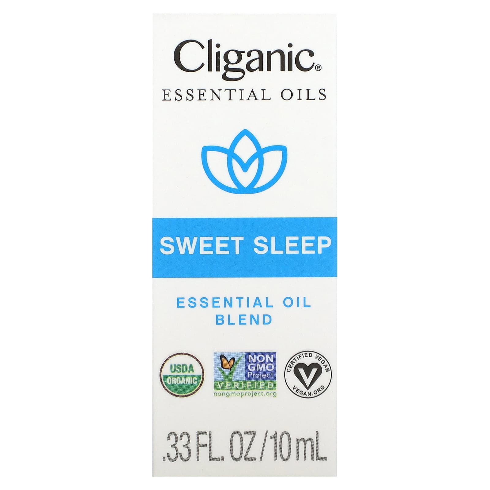 Cliganic, Смесь эфирных масел, Sweet Sleep, 10 мл (0,33 жидк. Унции)