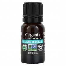 Cliganic, Смесь эфирных масел, Clean Breeze, 10 мл (0,33 унции)