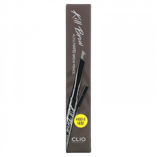 Clio, Kill Brow, автоматический карандаш для бровей, 05 серо-коричневый, 0,31 г (0,01 унции)