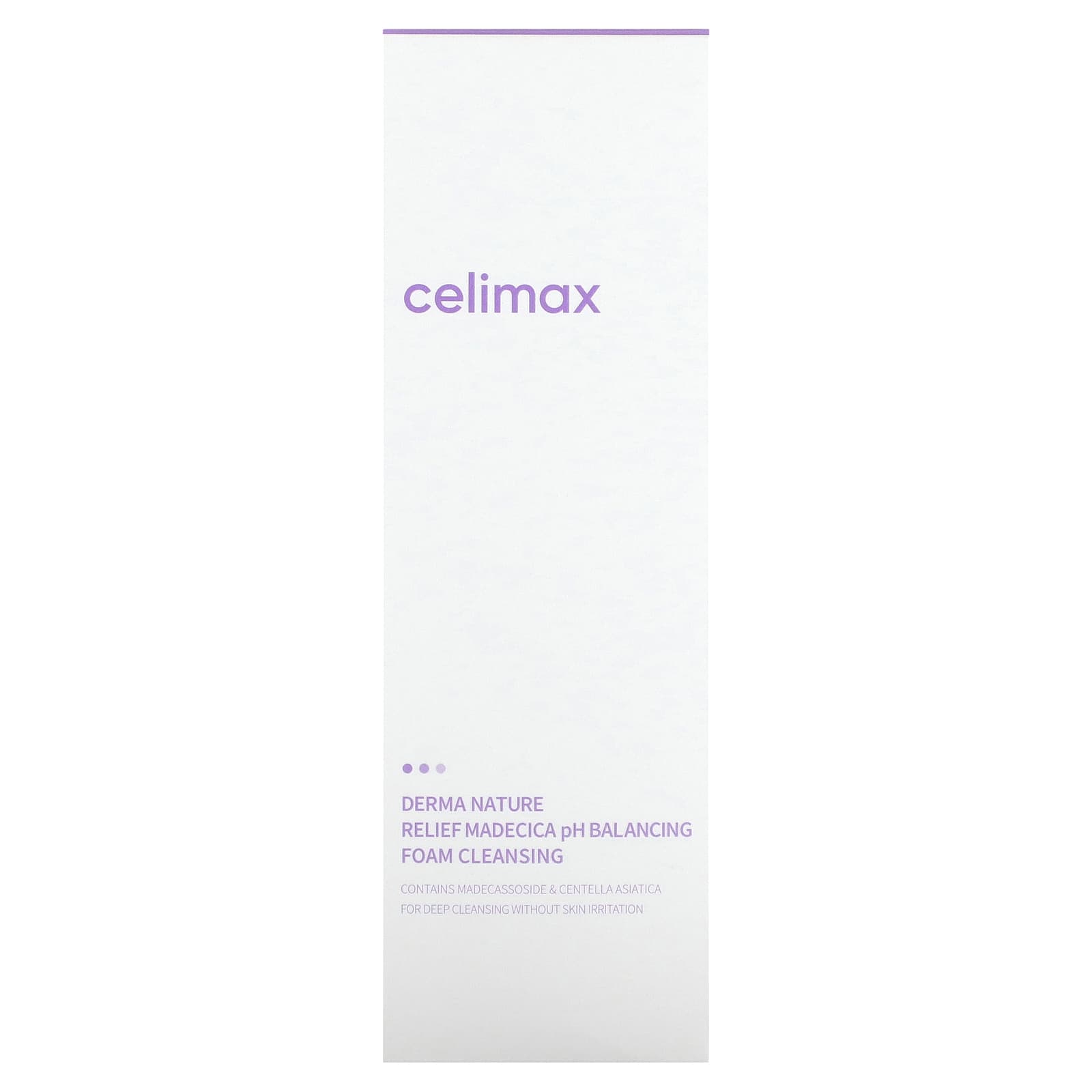 Celimax, Derma Nature Relief Madecica pH балансирующая пенка для умывания, 150 мл (5,07 жидк. Унции)