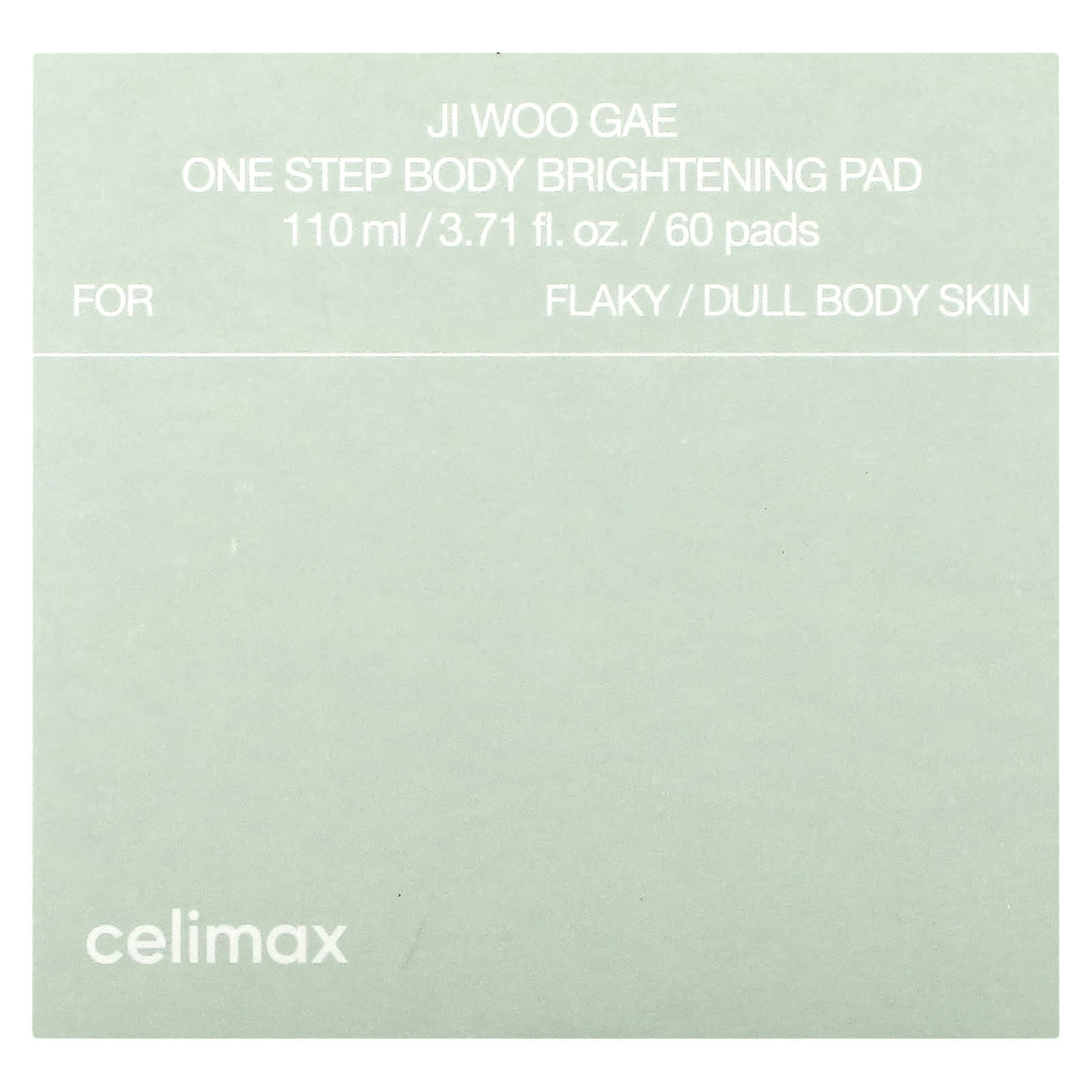 Celimax, Ji Woo Gae, One Step, осветляющие салфетки для тела, 60 шт.