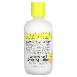 CurlyKids, Creamy Curl Defining Lotion, легкое перо, 177 мл (6 жидк. Унций)