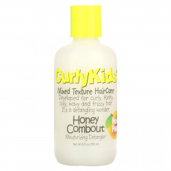 CurlyKids, Honey Combout, увлажняющее средство для расчесывания волос, мед и персик, 180 мл (6 жидк. Унций)