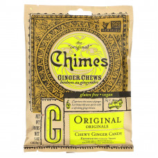 Chimes, имбирные жевательные конфеты, оригинальный вкус, 141,8 г (5 унций)
