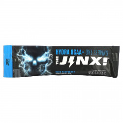 JNX Sports, The Jinx, Hydra BCAA +, голубая малина, 1 шт., 10,3 г (0,36 унции)