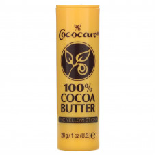 Cococare, 100% масло какао в стиках, 28 г (1 унция)