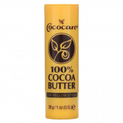 Cococare, 100% масло какао в стиках, 28 г (1 унция)