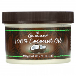 Cococare, 100% кокосовое масло, 198 г (7 унций)