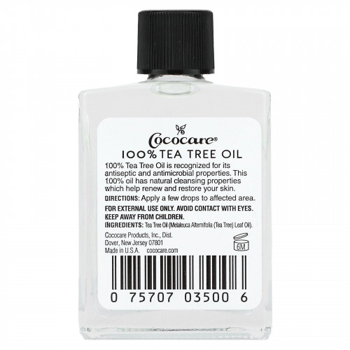 Cococare, 100% масло чайного дерева, 30 мл (1 жидк. Унция)