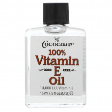 Cococare, 100% масло с витамином E, .5 жидких унций (15 мл)