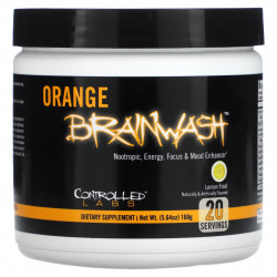 Controlled Labs, Orange Brainwash, лимонный лед, 160 г (5,64 унции)
