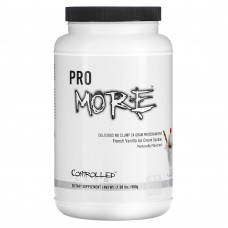 Controlled Labs, Pro More, Protein Matrix, мороженое с французским ванильным мороженым, 900 г (1,98 фунта)