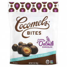 Cocomels, Cocomels Bites, сливочный шоколад и жевательная карамель, 99 г (3,5 унции)