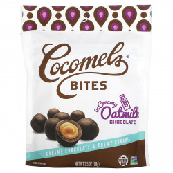 Cocomels, Cocomels Bites, сливочный шоколад и жевательная карамель, 99 г (3,5 унции)