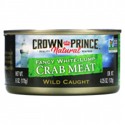 Crown Prince Natural, Необычное мясо белого краба, 6 унций (170 г)
