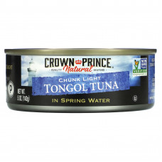 Crown Prince Natural, австралийский тунец, диетический, в родниковой воде, 142 г (5 унций)