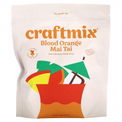 Craftmix, Пакетики для коктейлей, кровавый апельсин Май Тай, 12 пакетиков, 84 г (2,69 унции)