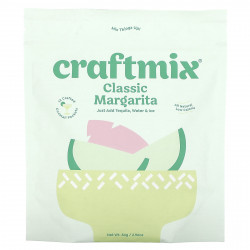 Craftmix, Пакетики для коктейлей, классическая маргарита, 12 пакетиков, 84 г (2,96 унции)