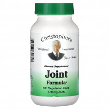 Christopher's Original Formulas, Формула для суставов, 460 мг, 100 вегетарианских капсул