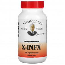 Christopher's Original Formulas, X-INFX, 440 мг, 100 вегетарианских капсул
