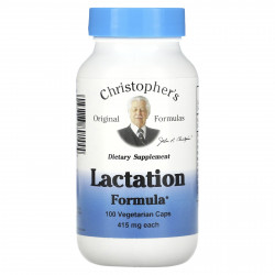 Christopher's Original Formulas, средство для лактации, 460 мг, 100 растительных капсул