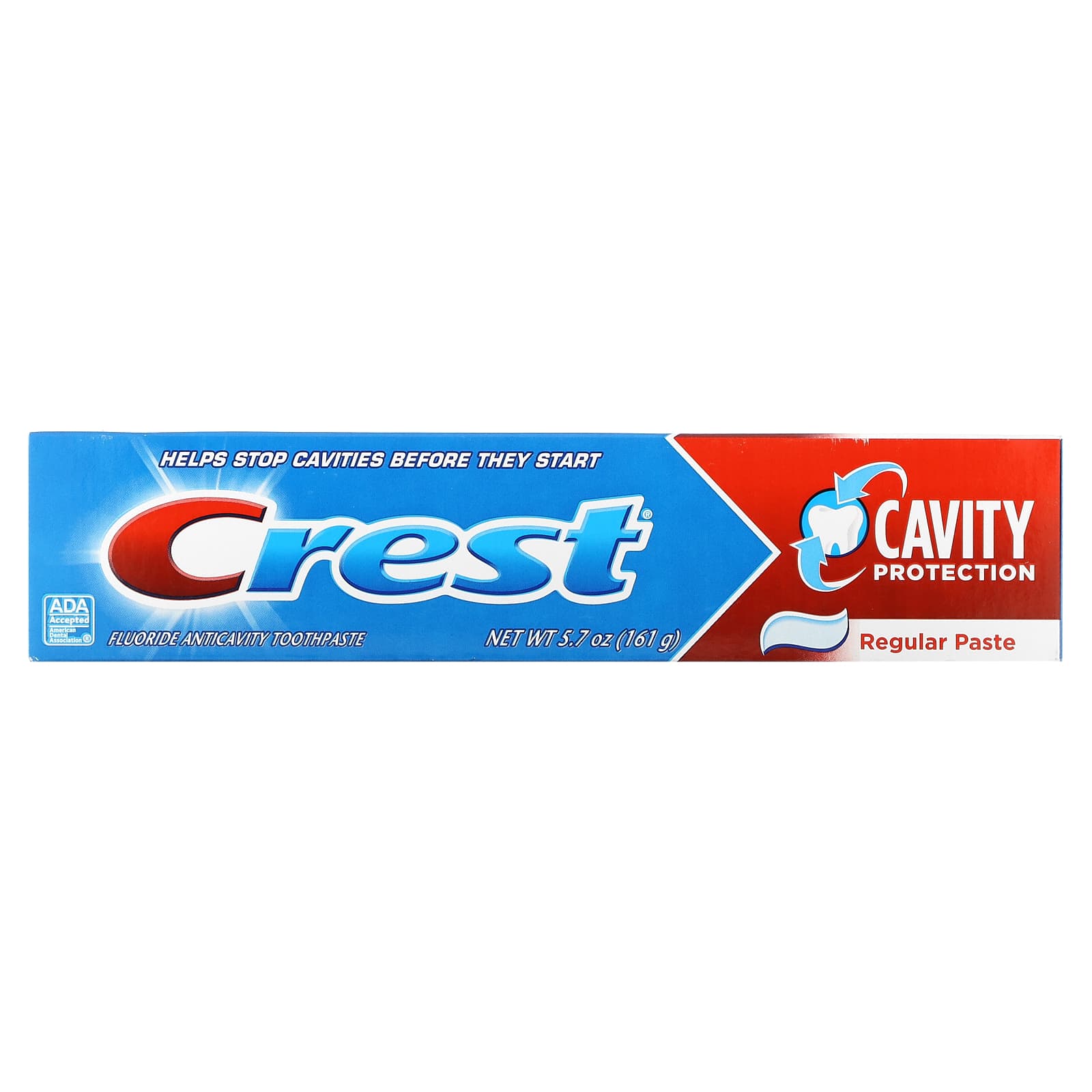 Crest, Cavity Protection, зубная паста с фтором, обычная, 161 г (5,7 унции)