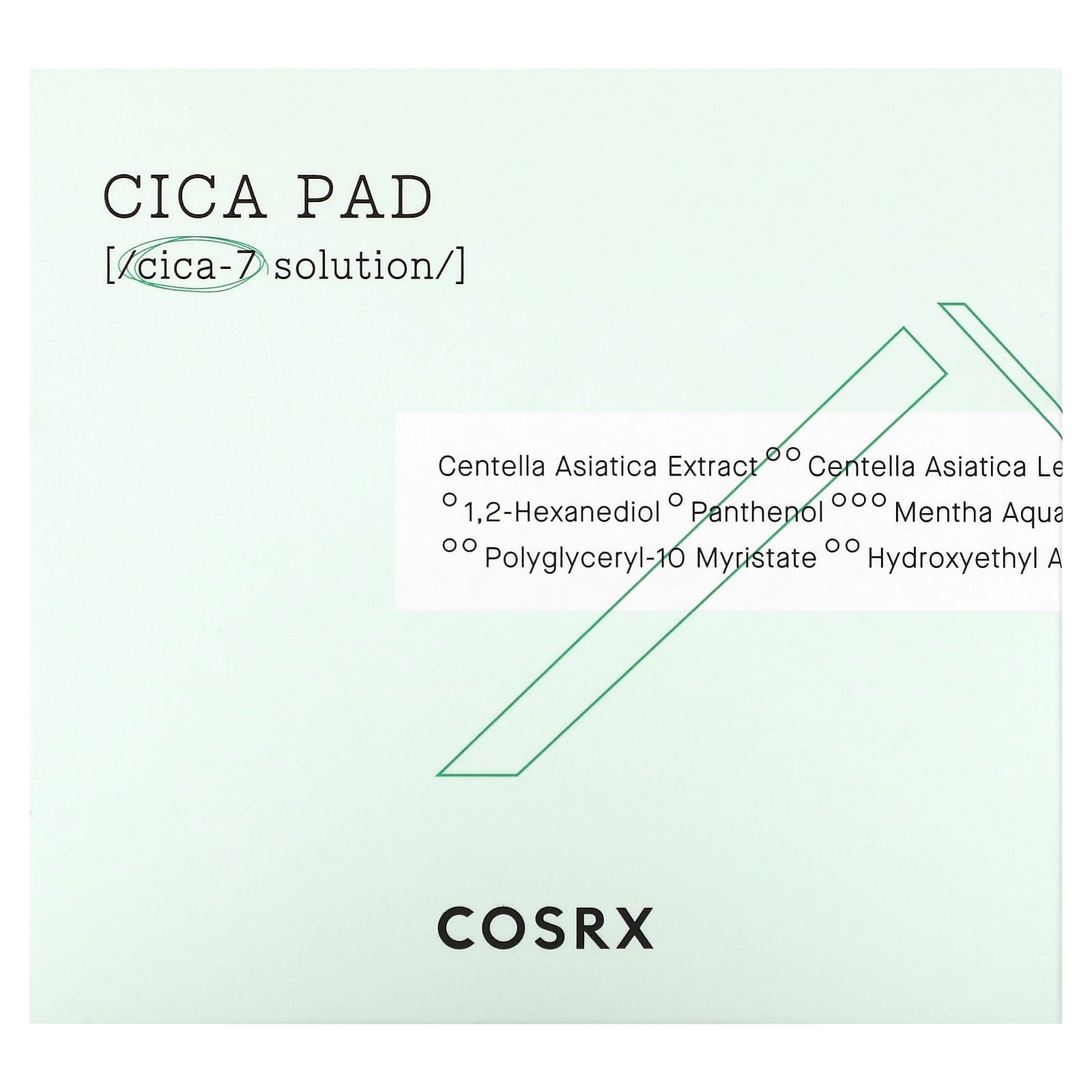 CosRx, Pure Fit, Cica Pad, 90 штук, 5,07 жидк. Унции