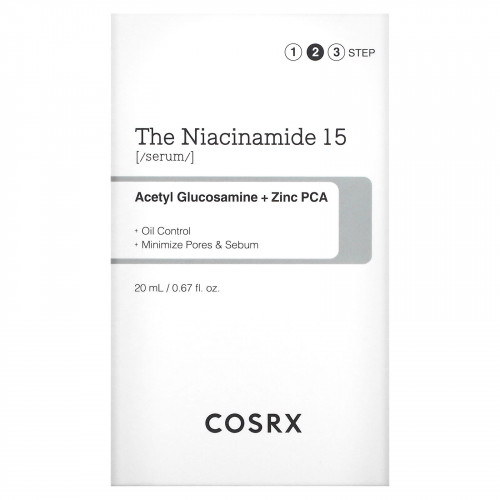 CosRx, The Niacinamide 15 Serum, 0.67 fl. oz. (20 ml)