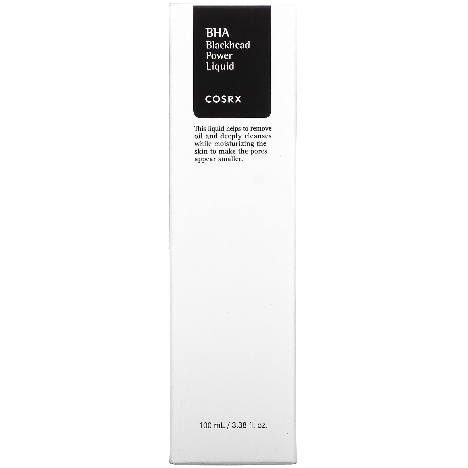 CosRx, BHA Blackhead Power Liquid, лосьон для проблемной кожи с BHA, 100 мл (3,38 жидк. унции)