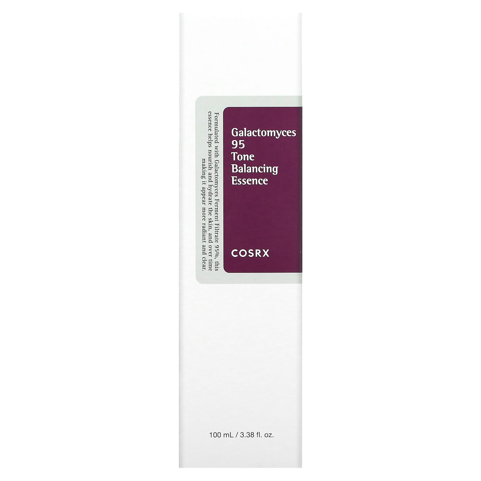 CosRx, Тонизирующий состав Galactomyces 95 Tone Balancing Essence, 3,38 жидкой унции (100 мл)