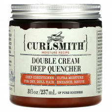 Curlsmith, Двойной крем для глубокого утоления, для сухих, тусклых волос, 237 мл (8 жидк. Унций)