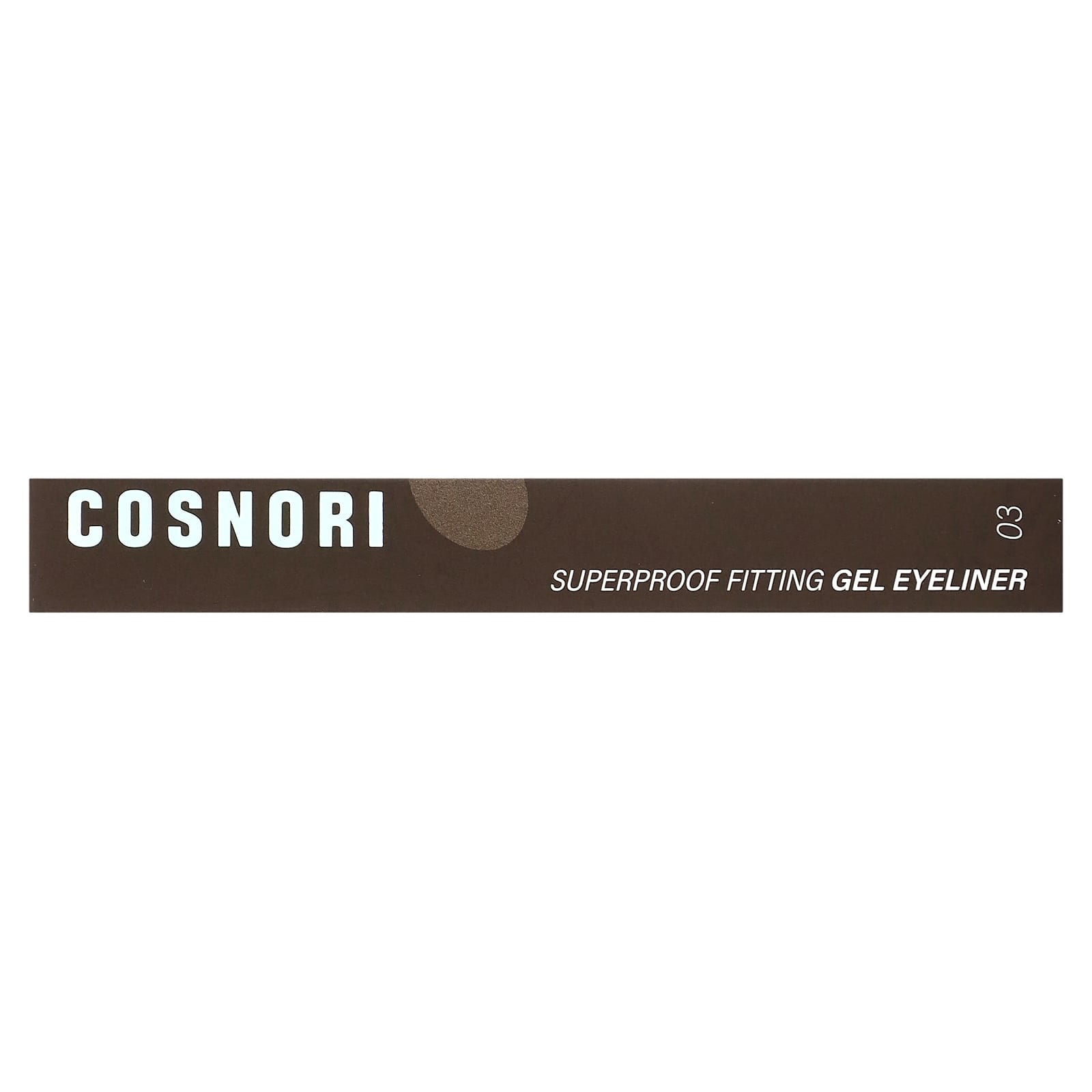 Cosnori, Гелевая подводка Superproof Fitting, орехово-коричневый, 0,13 г