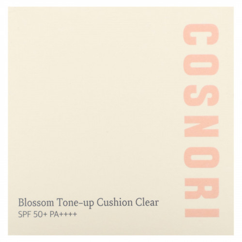 Cosnori, Очищающий тональный кушон Blossom, SPF 50+ PA ++++`` 14 г