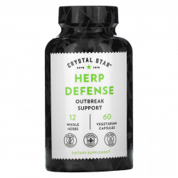 Crystal Star, Herp Defense, 60 вегетарианских капсул