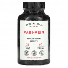Crystal Star, Vari-Vein, 60 вегетарианских капсул